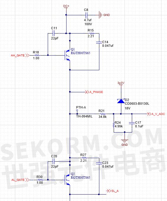 【经验】基于rgth00ts65 igbt设计低速电动汽车电机驱动系统的应用